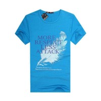 T-shirt Homme Respect Print urban a manches courtes Fashion Summer